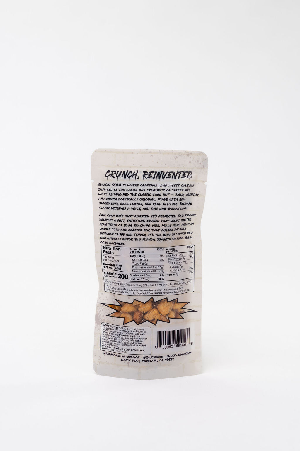 Signature Salt & Pepper: Reimagined Non-GMO Toasted Corn